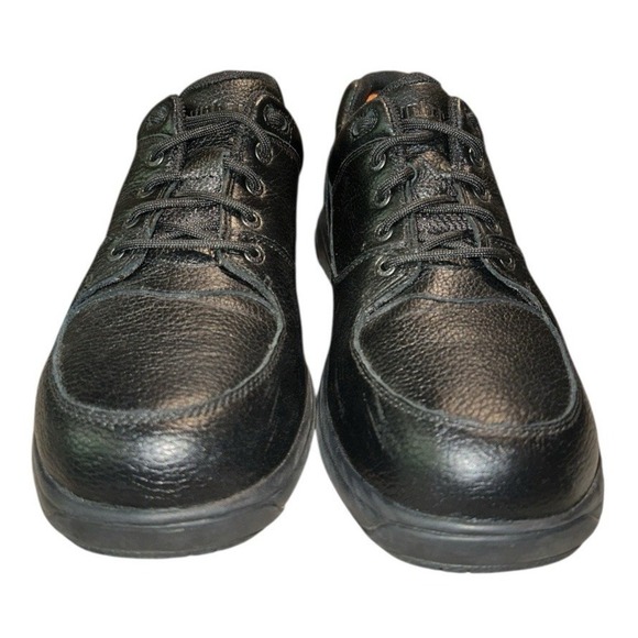 Dunham 8000BK Black Leather Hommes Waterproof Slip Resistant Mens 12 2E Shoes - Picture 5 of 10